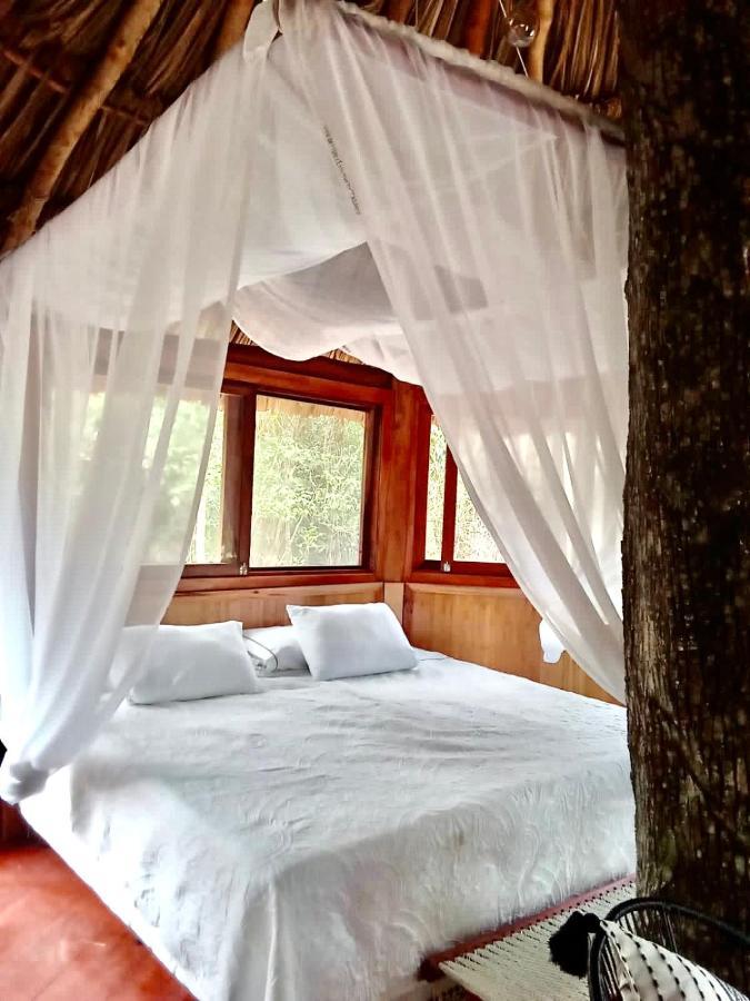 Nuscaa Boutique Tree House & Spa Hotell Puerto Morelos Exteriör bild