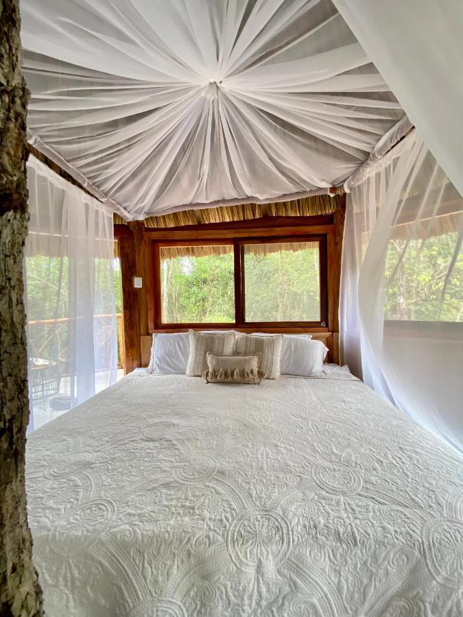 Nuscaa Boutique Tree House & Spa Hotell Puerto Morelos Exteriör bild