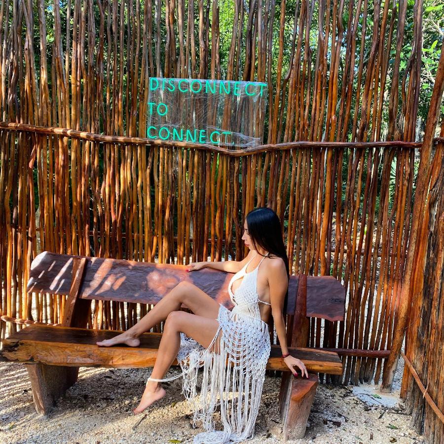 Nuscaa Boutique Tree House & Spa Hotell Puerto Morelos Exteriör bild