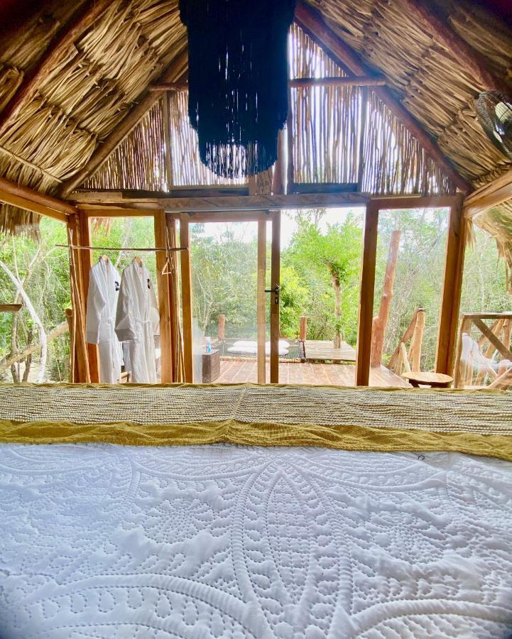 Nuscaa Boutique Tree House & Spa Hotell Puerto Morelos Exteriör bild